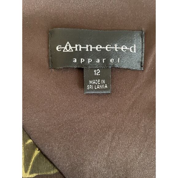 Connected Apparel Babydoll Dress 12 Empire Waist Fairy Dark Romantic Cottagcore - Picture 4 of 9